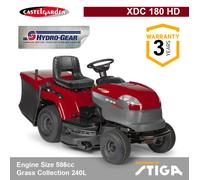 Ride On Mower Castelgarden XDC 180 HD Hydrostatic Petrol V-Twin 586cc 98cmDeck