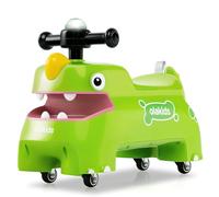 Ride on Push Car, Kids Foot-to-Floor Sliding Car with Universal Wheels, Light, Sound, Under-Seat Storage, Ride on Toy for Toddlers Boys Girls Aged 3+ Years (Green)