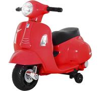 Homcom Vespa Licensed Kids Ride On Motorcycle 6V Battery Powered Electric Toys