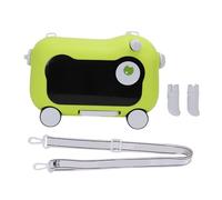 Ride On Suitcase, Large Capacity Lightweight, Carry On Luggage with Scooter &, PP ABS Material, for Kids (Green)