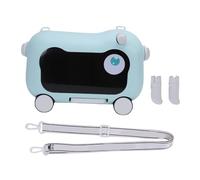 Ride On Suitcase, Large Capacity Lightweight, Carry On Luggage with Scooter &, PP ABS Material, for Kids (Lake Blue)