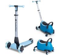 Ride-on to Scooter Kids 5 in 1 Blue Yvolution