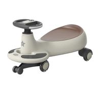ride on toy Wiggle Car For Kids Ride On Toy Silent Wheel Sound And Light Music Model For Ages 3 And Up wiggles toy(Gray)