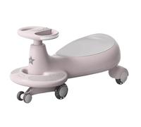ride on toy Wiggle Car For Kids Ride On Toy Silent Wheel Sound And Light Music Model For Ages 3 And Up wiggles toy(Rose)
