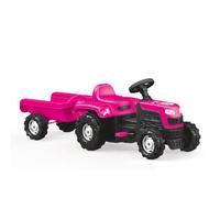 DOLU Unircorn Themed Pedal Tractor & Trailer