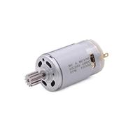 Ride Recharge Small Electric Motors, 6v Dc Electric electronic starter, 390 Gear Car Engine, Dc electronic starter Wheel Toy, 12 Tooth Gear Engine Wheels ZFUGEDRLI