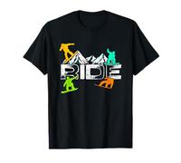 Ride Snowboard | Extreme Winter Sports | Snowboarding T-Shirt
