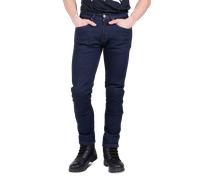 Ride&Sons Cordura Single Layer Straight/Regular MC Jeans Dark DenimW34 x L36 Dark Denim