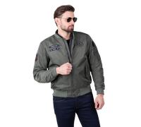 Ride&Sons Rebel Motorcycle Jacket Olive GreenL Olive Green