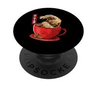 Ride the Big Coffee Wave! Start Your Day positive with Power PopSockets Adhesive PopGrip