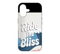 Ride The Bliss Ocean Waves Surfing Design for Beach Life Case for iPhone 17