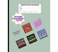 Ride the cyclone Composition Notebook 100 Pages Wide Ruled 7.5x9.25 inches: Futher Mucking