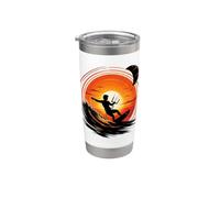 Ride the Firewave Kitesurfing Sunset Stainless Steel Insulated Tumbler