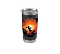 Ride the Firewave Kitesurfing Sunset Stainless Steel Insulated Tumbler