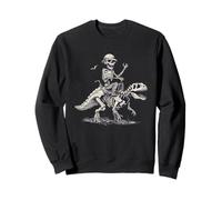 Ride the Jurassic with Skeleton and Dinosaur Power Costume Sweatshirt