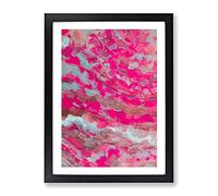 Ride The Light Abstract Framed Print | A2 Black Framed Wall Art | Ready to Hang | Abstract Fantasy Picture | Living Room Bedroom Lounge Office