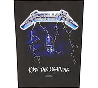 Metallica Backpatch Ride the Lightning - Black - One Size