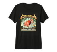 Ride The Lunch Meat Funny Cold Cuts Italian Deli Humor Premium T-Shirt