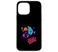 Ride The Sweet Wave Retro Neon Surf Fruit Design Case for iPhone 13 Pro Max