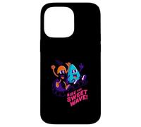 Ride The Sweet Wave Retro Neon Surf Fruit Design Case for iPhone 14 Pro Max