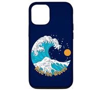 Ride The Wave Retro Traditional Tattoo Art Beach Sunrise Case for iPhone 12/12 Pro