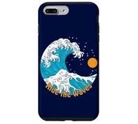 Ride The Wave Retro Traditional Tattoo Art Beach Sunrise Case for iPhone 7 Plus/8 Plus