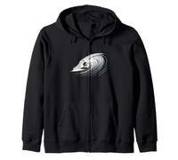 Ride The Wave Surfing Passion Zip Hoodie