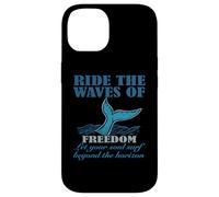 Ride the Waves of Freedom Case for iPhone 14