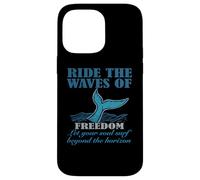 Ride the Waves of Freedom Case for iPhone 14 Pro Max