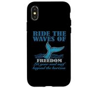 Ride the Waves of Freedom Case for iPhone X/XS