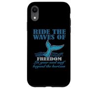 Ride the Waves of Freedom Case for iPhone XR
