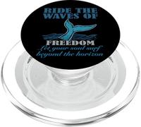 Ride the Waves of Freedom PopSockets PopGrip for MagSafe