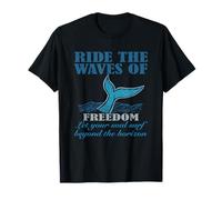 Ride the Waves of Freedom T-Shirt