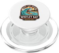 Ride The Waves Whitley Bay PopSockets PopGrip for MagSafe