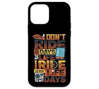 Ride To Add Life To My Days - Bicycle Passion Cyclist Case for iPhone 12 mini