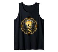 Ride Wild Mountain Biker in Scenic Nature Tank Top