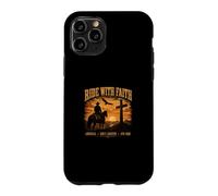 Ride With Faith America Gods only Country 1776 2026 Case for iPhone 11 Pro