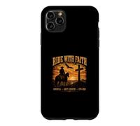 Ride With Faith America Gods only Country 1776 2026 Case for iPhone 11 Pro Max