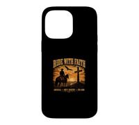 Ride With Faith America Gods only Country 1776 2026 Case for iPhone 14 Pro Max