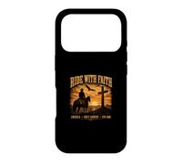Ride With Faith America Gods only Country 1776 2026 Case for iPhone 17 Pro