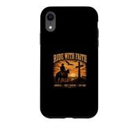 Ride With Faith America Gods only Country 1776 2026 Case for iPhone XR