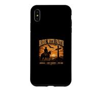Ride With Faith America Gods only Country 1776 2026 Case for iPhone XS Max