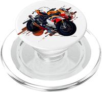 Ride With Passion Cultivating a Lifelong Love for Biking Tee PopSockets PopGrip for MagSafe