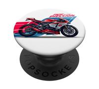 Ride With Passion Ultimate Biker Motorcycle Rider Tee PopSockets Adhesive PopGrip