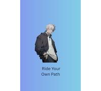 Ride Your Own Path: Anime Boy Lined Journal / Retro Biker & Cool Anime Notebook for School, Teens and Guys