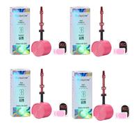 RIDENOW TPU Inner Tube 700C x 18-32C, Lightweight 36g (4-Pack, 65mm Presta Valve)