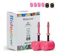RideNow TPU Inner Tube Compatible 29 x 1.9-2.5 EBike/Electric Bicycle/Mountain Bike, Pack of 2, 56 g, Ultralight Bicycle Inner Tube with 45 mm Presta Valve Made of Metal
