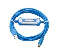 RIDENS Suitable FATEK FBS series PLC Programming Cable Communication Data download line USB-FBS-232P0-9F+ (Color : Gold Plated Version, Size : Around 2.5M)