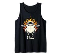 Rider Chick Biker Gothic Motorcycle Riding Tank Top