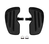 Rider Floorboards Driver Passenger Footboard Front Rear Foot Rest Pedal Wide Footrest Compatible With Indian Scout Sixty Rogue Twenty Bobber(Black For Passenger)